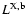 ${L^{\rm X,b}}$