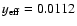 $y_{\rm eff} =
0.0112$