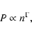 \begin{displaymath}%
P \propto n^\Gamma,
\end{displaymath}