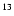 $^{\rm {13}}$