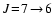 $J\!=\!7\!\rightarrow\!6$