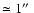 $\simeq1\hbox{$^{\prime\prime}$ }$
