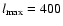 $l_{\max}=400$