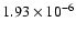 $1.93\times 10^{-6}$