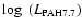 $\log~(L_{{\rm PAH 7.7}})$