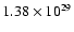 $1.38\times 10^{29}$