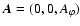 $\vec{A} = (0, 0, A_{\varphi})$