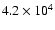 $4.2\times10^4$
