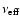 $\nu_{{\rm eff}}$
