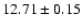 $12.71\pm0.15$