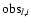 ${\rm obs}_{l,i}$