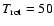 $T_{\rm rot}=50$
