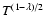 $T^{(1-\lambda)/2}$