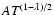 $A T ^{(1-\lambda)/2}$