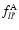 $f^{\rm A}_{ll^\prime}$