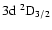 $\rm 3d \; ^2D_{3/2}$