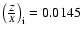 $\left(\frac ZX\right)_{\rm i}=0.0145$