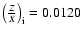 $\left(\frac ZX\right)_{\rm i}=0.0120$