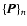 $\{\vec{P}\}_n$