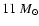 $11~M_{\odot}$