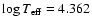$\log T_{\rm eff}=4.362$