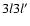 $3l3l^\prime $