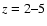 $z=2\mbox{--}5$