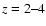 $z=2\mbox{--}4$
