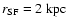 $r_{\rm SF} = 2~\mbox{kpc}$