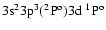 $3\rm s^23p^3(^2P^o)3d~^1\rm P^o$