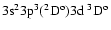 $3\rm s^23p^3(^2D^o)3d~^3\rm D^o$