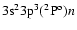 ${3\rm s^23p^3(^2P^o)}n$