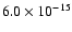 $6.0\times 10^{-15}$