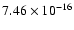 $7.46\times 10^{-16}$