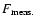 $F_{\rm meas.}$
