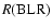$R{\rm (BLR)}$
