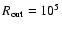 $R_{\rm out}=10^5$