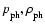 ${p_{\rm ph}^{}}, {\rho_{\rm ph}^{}}$