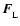 ${\vec F}_{\rm L}^{}$