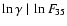 $\ln\gamma~\vert~\ln F_{\!{35}}$