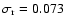 $\sigma_{\rm r}=0.073$