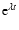 ${\rm e}^{\lambda t}$
