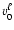 $v_0^{\ell}$