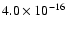 $4.0\times10^{-16}$