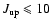 $J_{\rm up}\leqslant10$