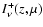 $I_\nu^+(z,\mu)$