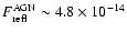 $F_{\rm refl}^{\rm AGN}
\sim 4.8 \times 10^{-14}$