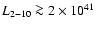 $L_{2{-}10} \ga2 \times
10^{41}$