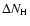 $\Delta N_{{\rm H}}$