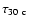 $\tau_{\rm 30~c}$